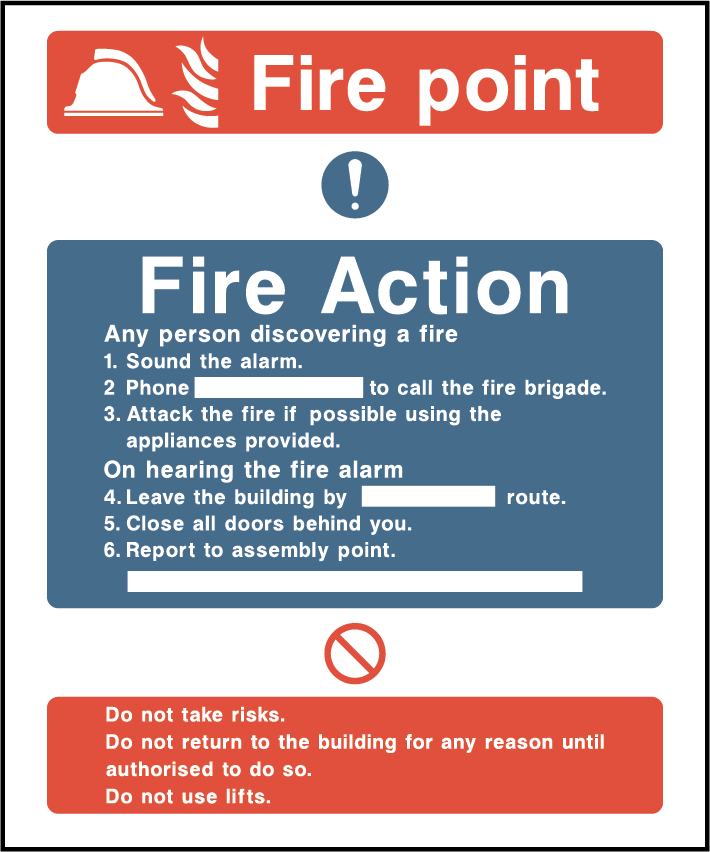 Fire point, fire action