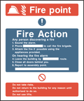 Fire point, fire action
