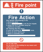 Fire point, fire action