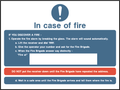 In case of fire