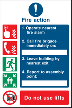 Fire action (V10)