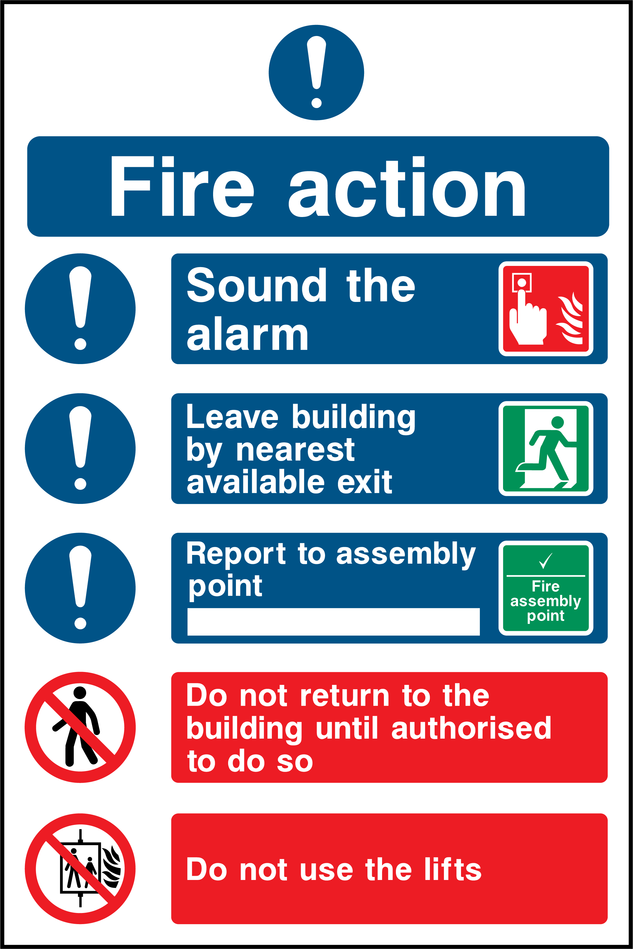 Fire action (V13)