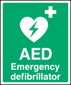AED emergency defibrillator