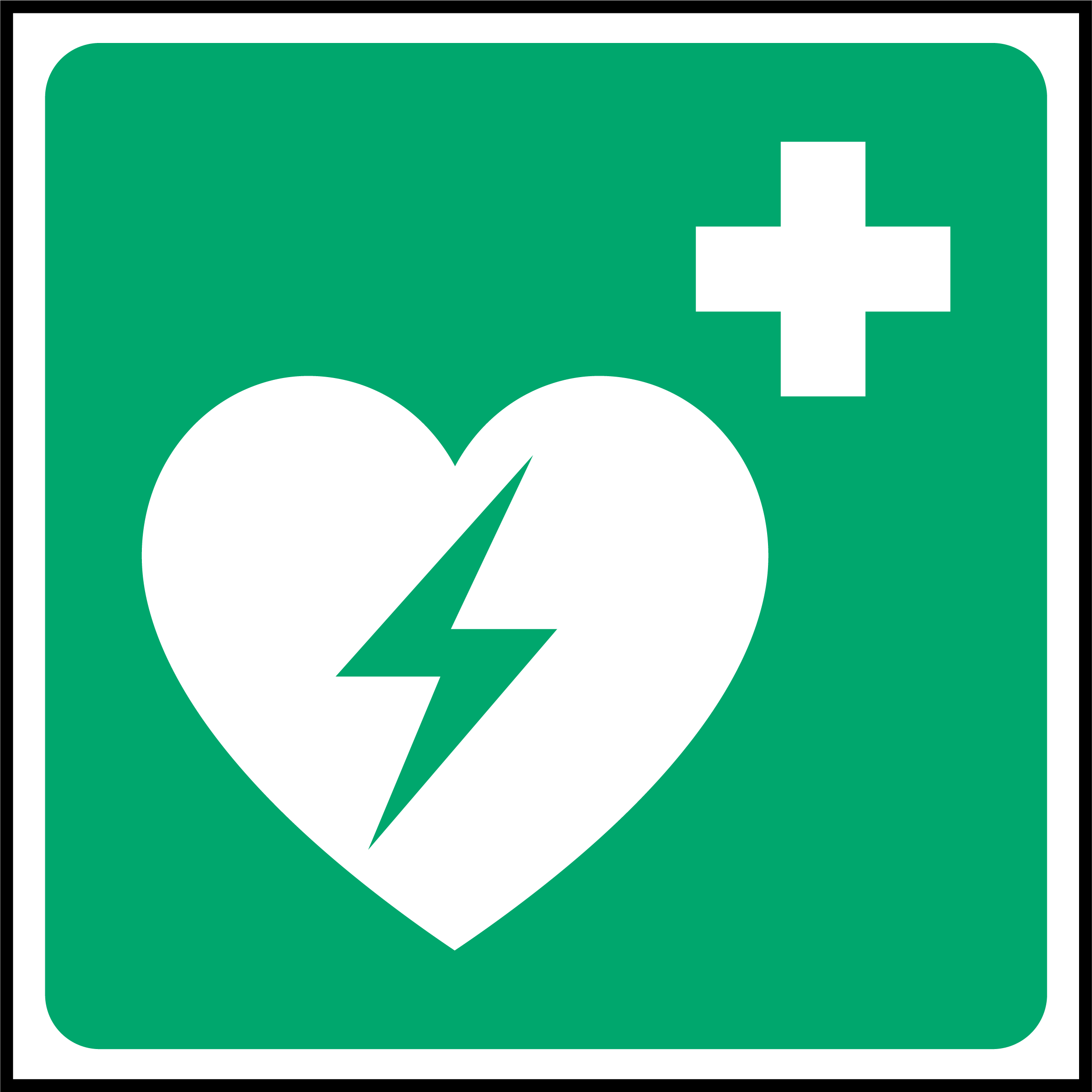 AED (symbol only)