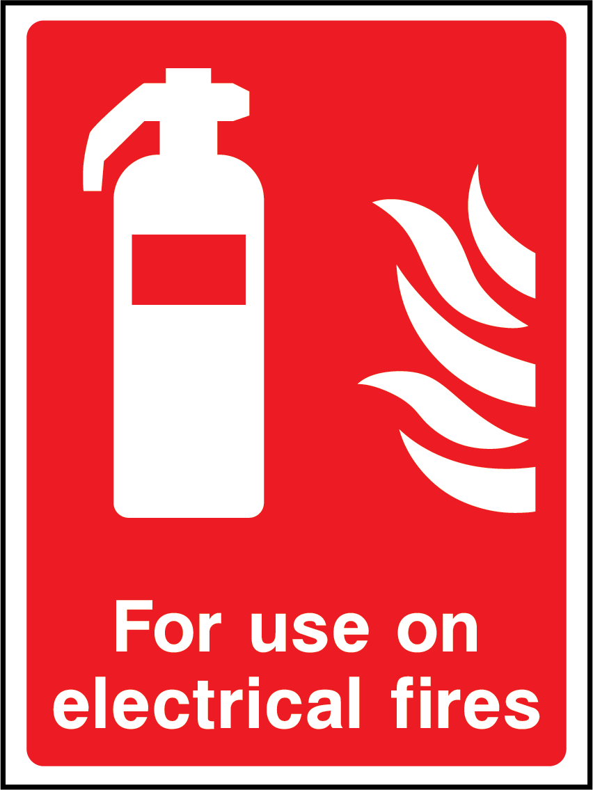 Extinguisher electrical fires