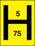 H 5 75