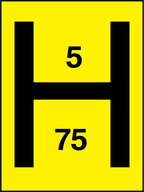 H 5 75