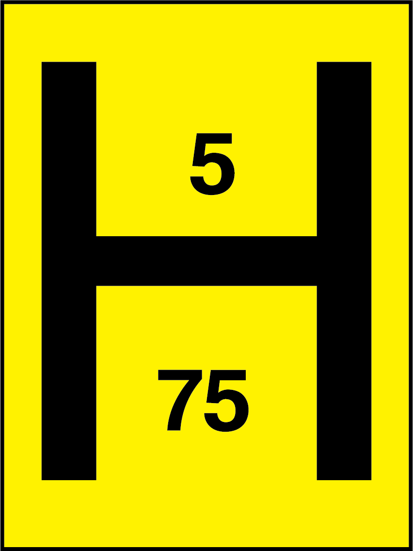 H 5 75