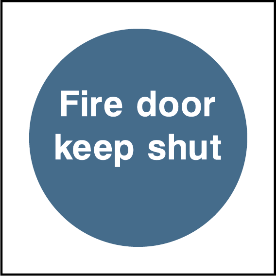Fire door keep shut