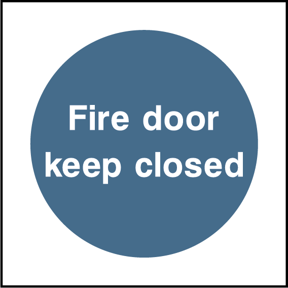 Fire door keep closed (V1)
