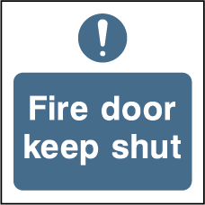 Fire door keep shut (V2)